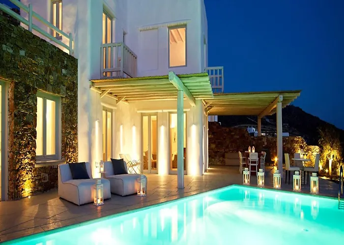 Exquisite Mykonos Exclusive 3 Bedroom Private Pool Mykonos Town