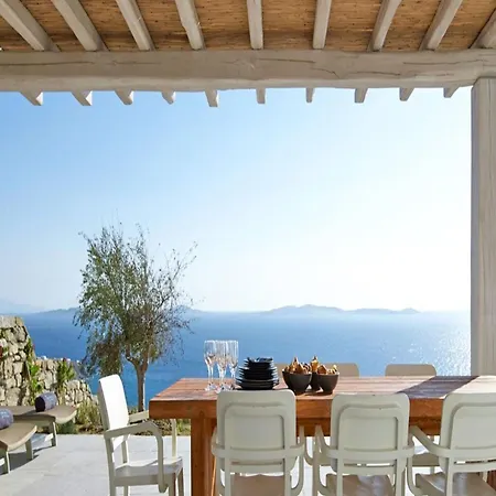 Exquisite Mykonos Exclusive 3 Bedroom Private Pool Sea View Houlakia *